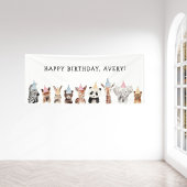 Party Animals Kindergeburtstag Banner