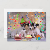 Party animals postkarte (Vorne/Hinten)