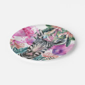 Party Animals Safari Jungle Wild Einen Geburtstag Pappteller (Schrägansicht)