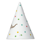 Party Animals Safari Wilder Jungle Zoo Geburtstag Partyhütchen (Rechts)