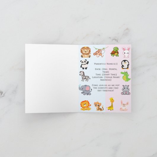 Party Ankündigung (Innenseite)