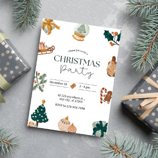 Party Ankündigung Jingle und Mingle-xmas-Party