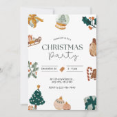 Party Ankündigung Jingle und Mingle-xmas-Party (Vorderseite)