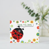 Party Ankündigungspostkarte (Stehend Vorderseite)