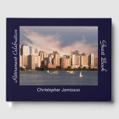Party-Anmeldung, NYC Skyline Gästebuch (Vorderseite)
