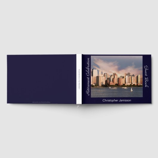 Party-Anmeldung, NYC Skyline Gästebuch (Voll)