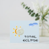 Party "Anzeigen von Eclipse" insgesamt Einladungspostkarte (Stehend Vorderseite)