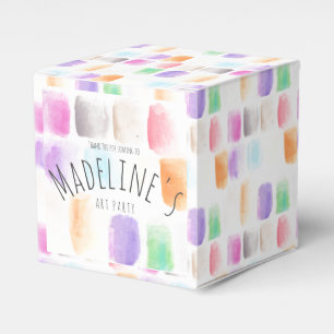 Party Aquarellkultur Geschenkschachtel