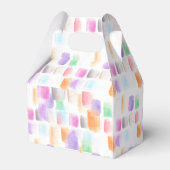 Party Aquarellkultur Geschenkschachtel (Rückseite)