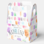 Party Aquarellkultur Geschenkschachtel (Geöffnet)