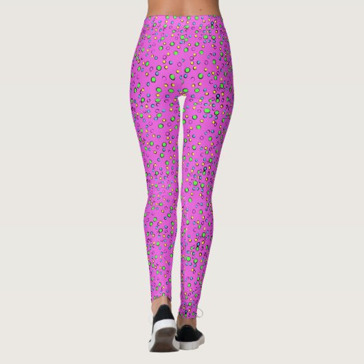 Party Art Leggings (Rückseite)