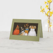 Party auf der Aviären Karte (Gelbe Blume)