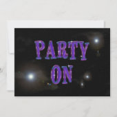 Party auf Einladung (Vorderseite)