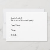 Party auf Einladung (Rückseite)