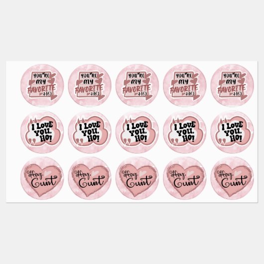 Party-Aufkleber, Lieblings-Holosammlung Etiketten (Blatt)