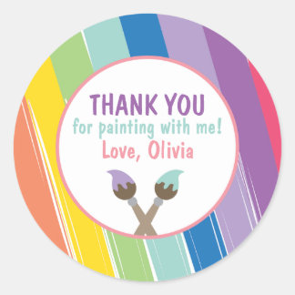 Party-Aufkleber Runder Aufkleber