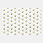 Party aus Bienenwachs Geschenkpapier Set (Vorderseite 3)