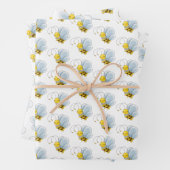 Party aus Bienenwachs Geschenkpapier Set (Beispiel)