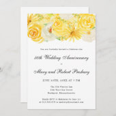 Party aus dem 50. Jubiläum Einladung (Vorne/Hinten)