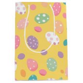 Party aus farbenfrohen Gelbeiern Mittlere Geschenktüte (Vorderseite)