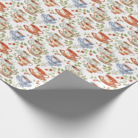 Party aus Fun Geschenkpapier (Ecke)