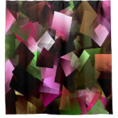 Party aus Gummi...... Duschvorhang (Vorderseite)