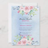 Party aus Hochgarten, schöne, weiche Pastellfarben Einladung (Vorderseite)