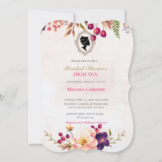 Party aus Hochgarten, schöne, weiche Pastellfarben Einladung (Vorderseite)