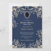 Party aus Hochgarten, schöne, weiche Pastellfarben Einladung (Vorderseite)