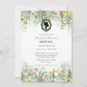 Party aus Hochgarten, schöne, weiche Pastellfarben Einladung (Vorderseite)