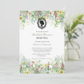 Party aus Hochgarten, schöne, weiche Pastellfarben Einladung (Stehend Vorderseite)