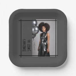 Party aus personalisiertem Foto, Sweet 16 oder in Pappteller