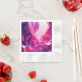 Party aus rosa Papier Serviette (Beispiel)