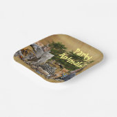 Party aus Square Paper Plate Pappteller (Gewinkelt)