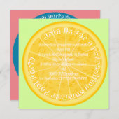 Party aus Zitronenbäumen (Vorne/Hinten)