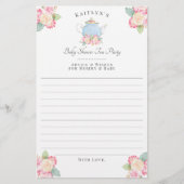 Party: | Babyduschberatung (Vorderseite)