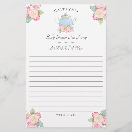 Party: | Babyduschberatung (Vorderseite)