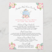 Party: | Babydusche Menükarte (Vorderseite)