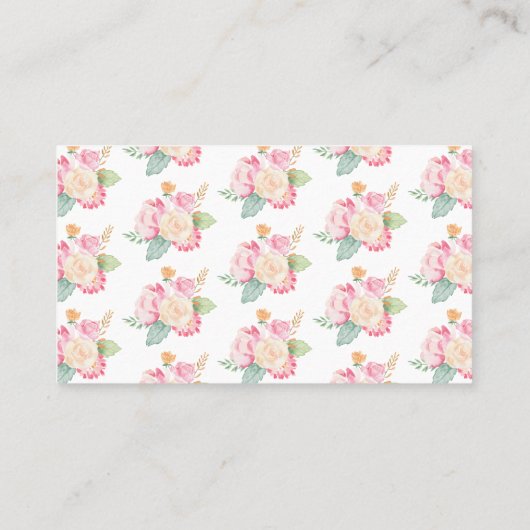 Party: | Babydusche Platzkarte (Rückseite)