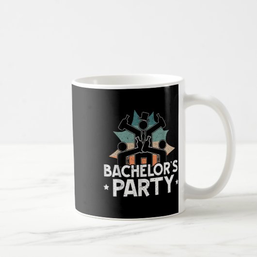 Party Bachelor Drink Team Bierbrauerei Kaffeetasse (Rechts)