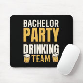 Party Bachelor Drink Team Groomsquad Groom Squa Mousepad (Mit Mouse)