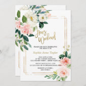 Party Bachelorette Weekend Einladung (Vorne/Hinten)