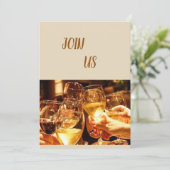 **PARTY BACHLELORETTE** EINLADUNG (Stehend Vorderseite)