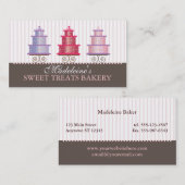 Party backt kundenspezifische visitenkarte (Vorne/Hinten)