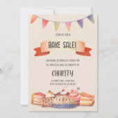 Party Bake Sale Einladung (Vorderseite)
