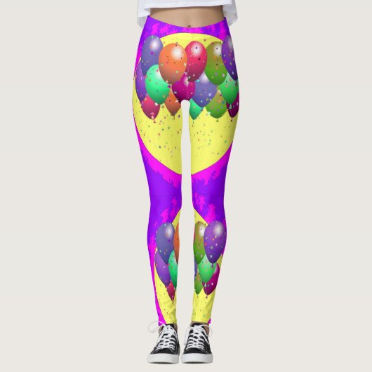 PARTY-BALLONE LEGGINGS (Vorderseite)