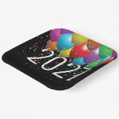 Party-Ballons 2026 Pappteller (Gewinkelt)