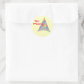Party Balloon Hat Happy Birthday Stickers (Tasche)