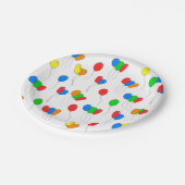 Party Balloon Tellers Pappteller (Schrägansicht)