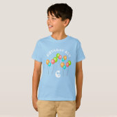 Party Balloons Birthday Boy Blue T-Shirt (Vorne ganz)